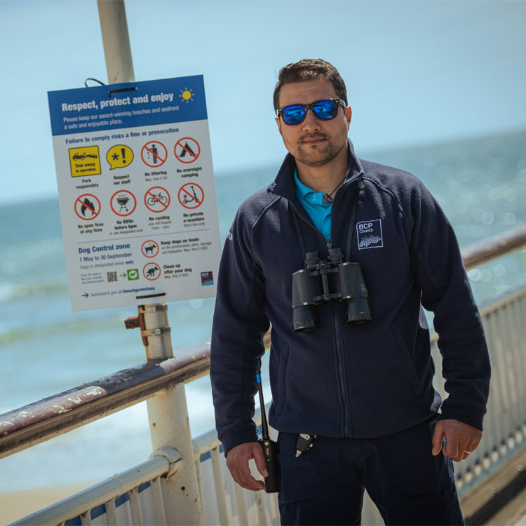 Seafront services staff